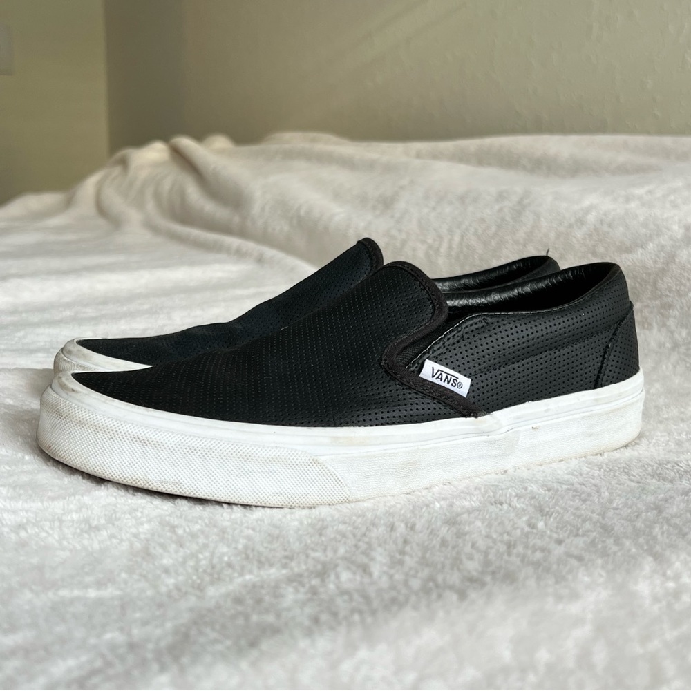 Vans Slip-On Perf Leather Shoe